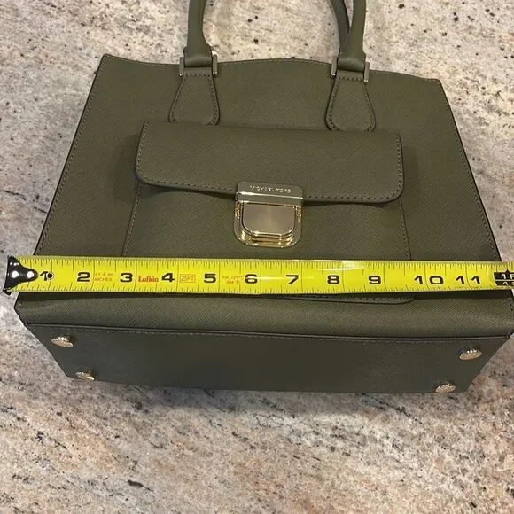 Michael Kors Olive Green Purse
